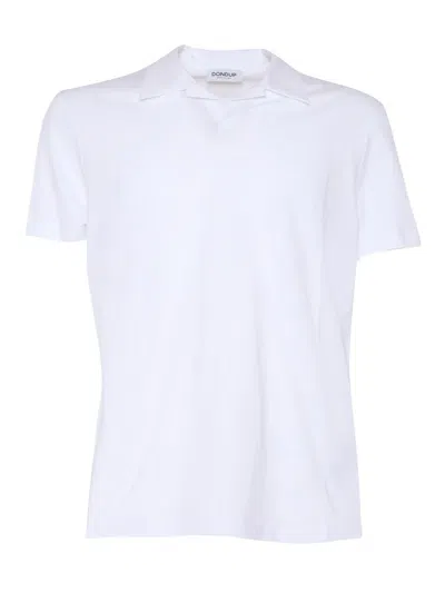 Dondup T-shirt M/c In Bianco