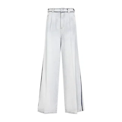 Maison Margiela Cotton Pants In White