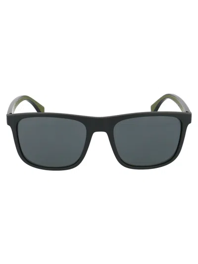 Emporio Armani Sunglasses In 504287 Matte Black