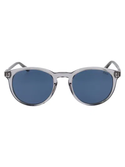 Polo Ralph Lauren Sunglasses In 541380 Transparent Grey