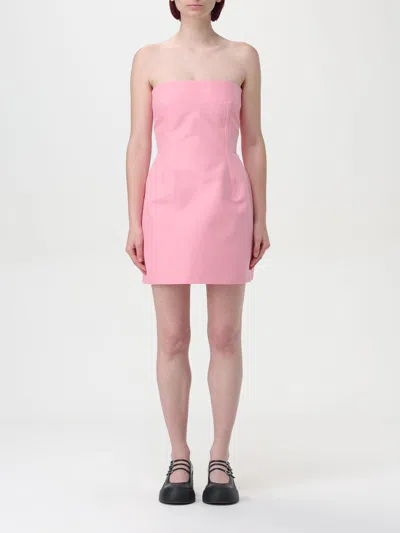 Marni Cady Mini Dress In Pink