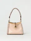 Etro Iconic Vela Mini Leather Bag In Pink