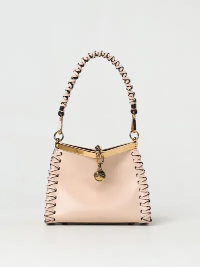 Etro Iconic Vela Mini Leather Bag In Pink