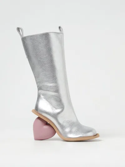 Yume Yume Love 105mm Boots In Silver