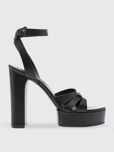 Casadei Florence Sandal Shoes In Black