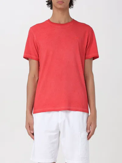 Sun 68 T-shirt  Men Color Raspberry