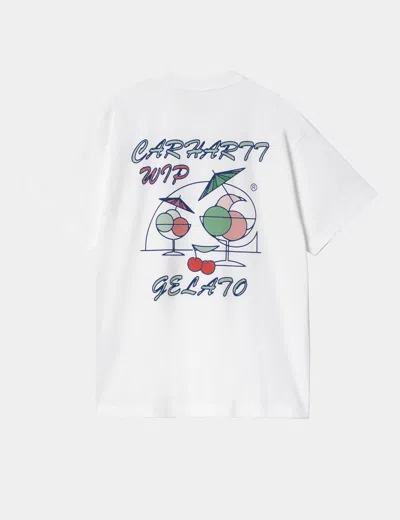 Carhartt Carhart Wip Gelato T-shirt In White