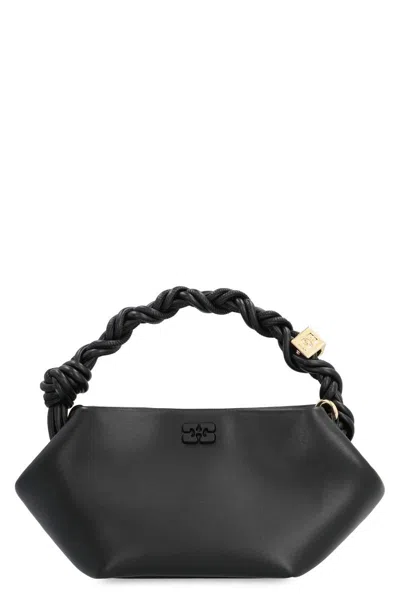 Ganni Bou Mini Handbag In Black