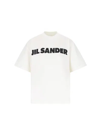 Jil Sander T-shirts And Polos White In Bianco