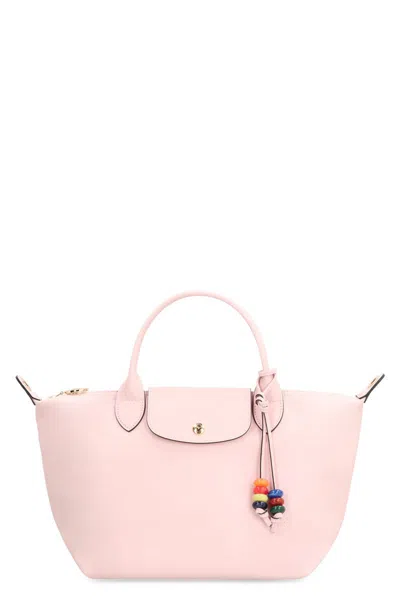 Longchamp Le Pliage Xtra S Leather Handbag In Pink