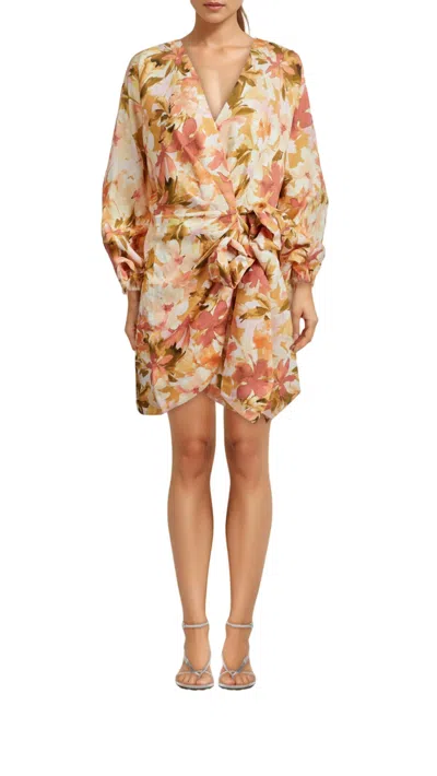 Significant Other Kenna Dress In Watercolour Floral In Multi