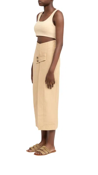 Significant Other Florina Skirt In Biscuit In Beige
