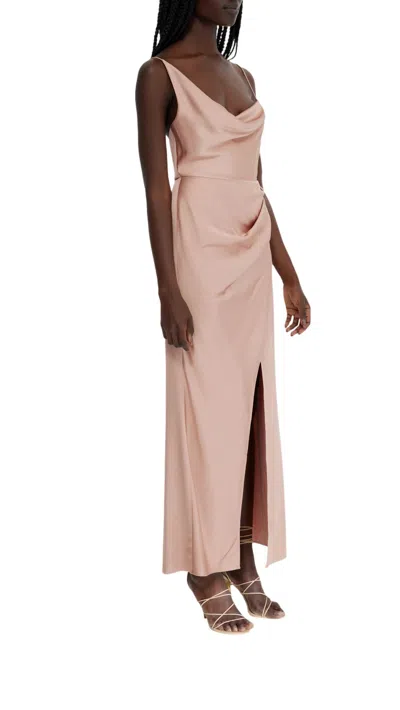 Significant Other Aria Dress In Nougat In Pink
