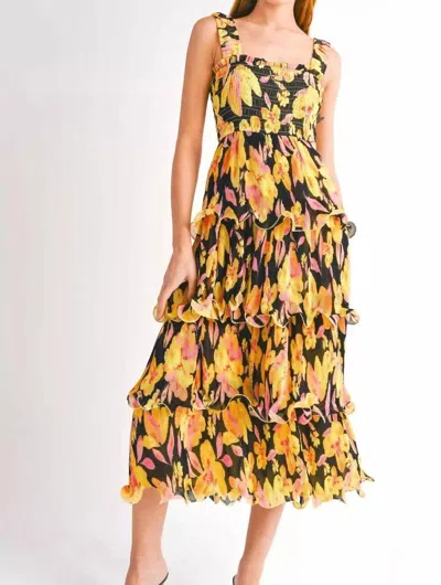 Reset By Jane Aurora Blossom Maxi Dress In Multi