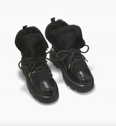 Inuikii Endurance Trekking Lace-up Boots In Black