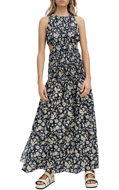 Significant Other Philippia Dress In Midnight Daisy In Multi