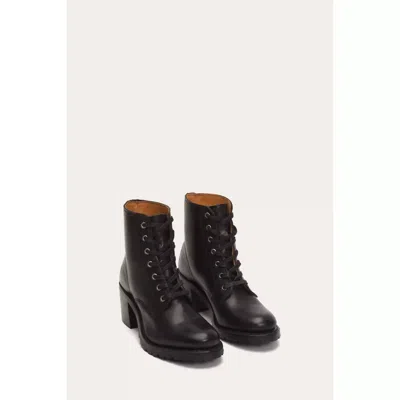 Frye Women's Sabrina 6g Lace Up Boots In Black