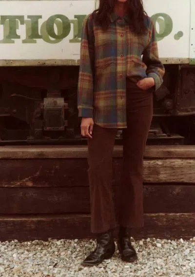 The Great Craftsman Shirt Jacket In Sequoia Plaid In Multi