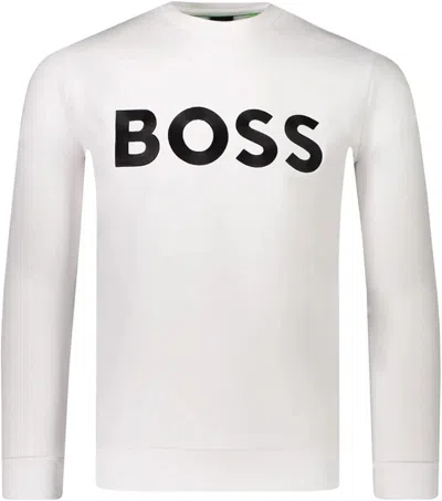 Hugo Boss Salbo Sweatshirt White