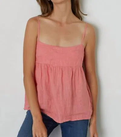 Velvet By Graham & Spencer Aleigh Top In Coral In Pink