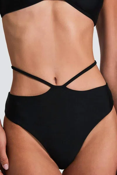 Devon Windsor Iris Bikini Bottom In Black