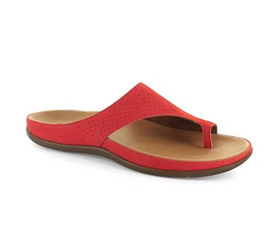 Strive Women's Capri Sandals In Scarlet In Red