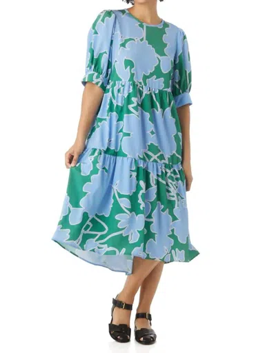 Crosby By Mollie Burch Barrett Dress In Floral Figure In Multi