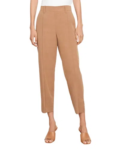 Vince Mid-rise Pleated Pull-on Pant In Nile In Multi