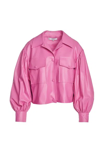 Crosby By Mollie Burch Gemma Jacket In Party Pink In Multi