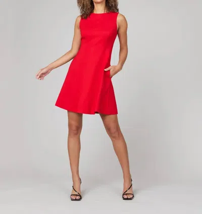 Spanx The Perfect Flare Dress In Red