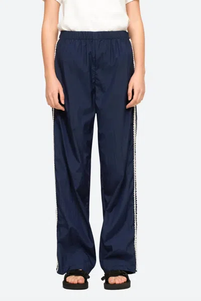 Sea The Avery Pants In Navy In Blue