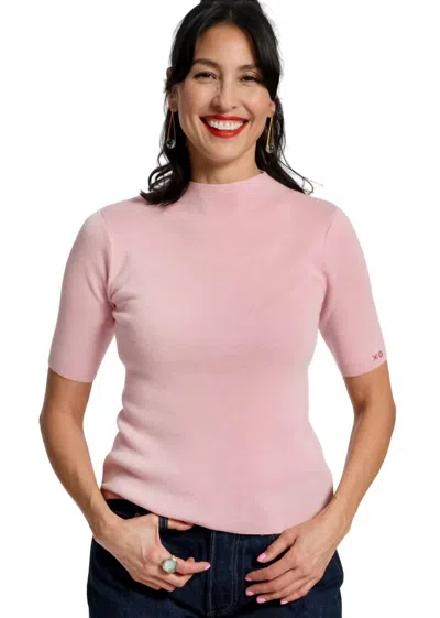 Frances Valentine Marie Sweater In Pink