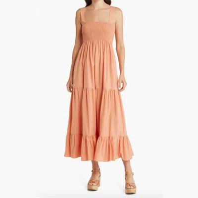 Bishop + Young Bellmundo Maxi Dress In Coral In Pink