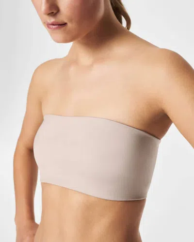 Spanx Bandeau Top In Champagne In White