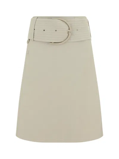 Burberry Skirts In Oat