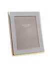 Addison Ross Curved Enamel Frame In Grey