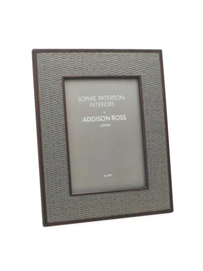 Addison Ross Faux Rattan Frame In Grey