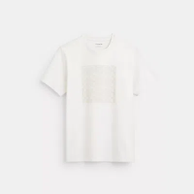 Coach Outlet Signature T-shirt In White