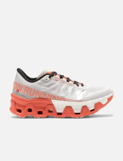 On Pink Cloudmster Hyper Sneakers In Orange
