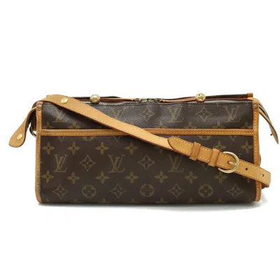 Pre-owned Louis Vuitton Popincourt Brown Canvas Shoulder Bag ()
