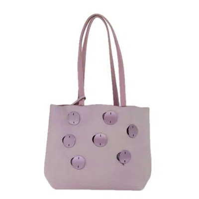 Prada Pink Leather Tote Bag ()