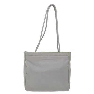 Prada Tessuto Grey Synthetic Tote Bag ()