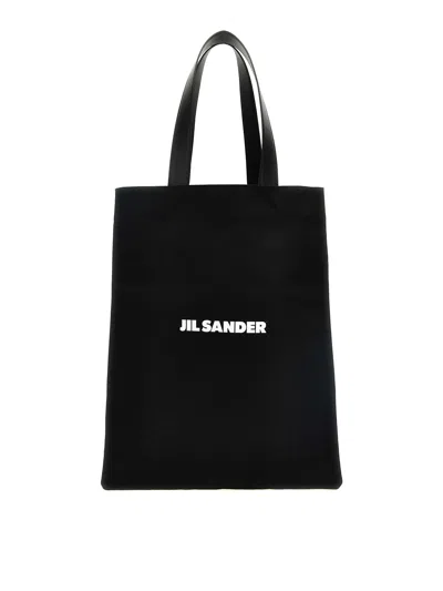 Jil Sander Shopping Bag. In Black