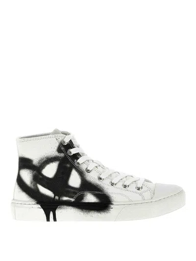 Vivienne Westwood Sneakers Plimsoll In White