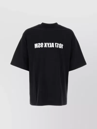Alyx 1017  9sm Logo Print T-shirt In White/black
