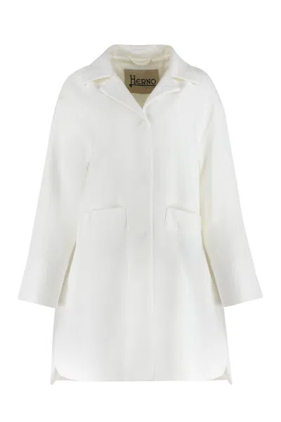 Herno Cotton Jacket In White