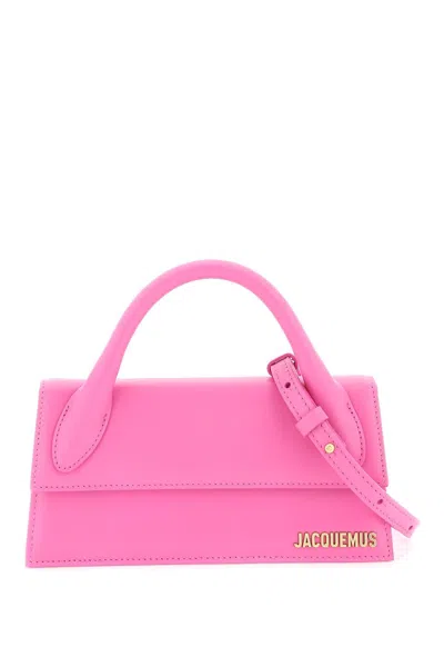 Jacquemus Le Chiquito Long Bag In Pink