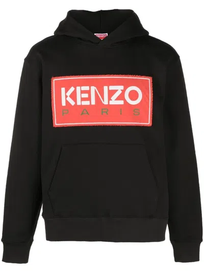Kenzo Paris Classic Hoodie In Black