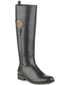 TOMMY HILFIGER ILIA2 WIDE CALF RIDING BOOTS, CREATED FOR MACY'S WOMEN'S SHOES