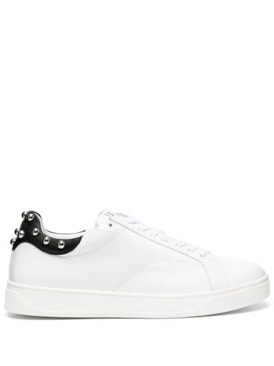 Lanvin Ddb0 Sneakers With Studs Shoes In White